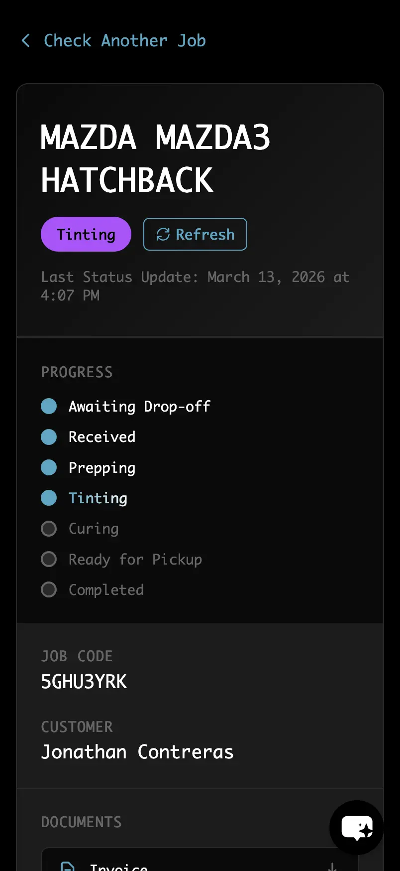 The same site on a phone: Website for XTintUSA, a Houston window tinting company, with a Sanity CMS integration built by Enoch Studio